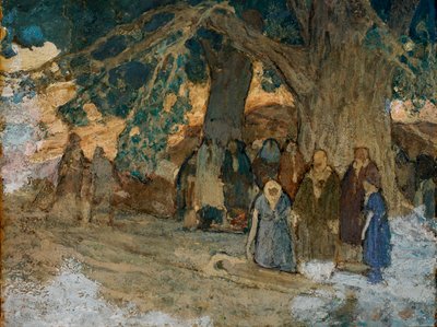 Él sanó a los enfermos de Henry Ossawa Tanner