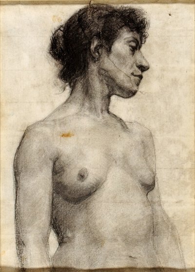 Desnudo: Estudio de una joven de Henry Ossawa Tanner