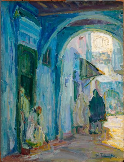 Calle en Tánger de Henry Ossawa Tanner