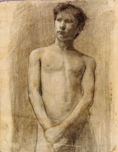 Estudio de un joven de Henry Ossawa Tanner