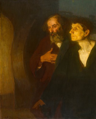 Los Dos Discípulos en la Tumba, c. 1906 de Henry Ossawa Tanner