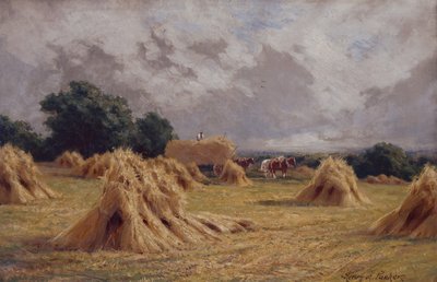 Un campo de maíz en Harlow, Essex de Henry Parker