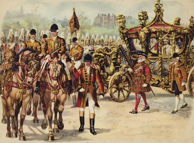 Procesión de coronación del Rey Jorge V, 22 de junio de 1911 de Henry Payne