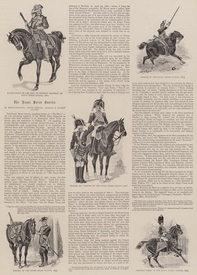 La Guardia Real de Caballería de Henry Payne