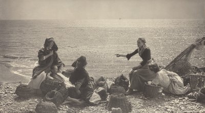 Chismes en la Playa de Henry Peach Robinson