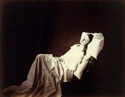 Ella nunca contó su amor, 1857 de Henry Peach Robinson