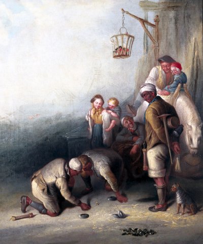 El disparo disputado, c.1836 de Henry Perlee Parker