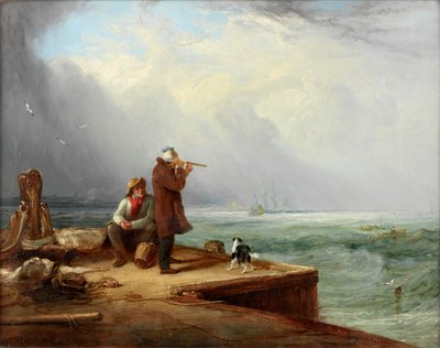 El Mirador, Puerto de Shields, 1831 de Henry Perlee Parker
