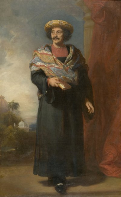 Retrato de Rammohun Roy (1774-1833) 1832 de Henry Perronet Briggs