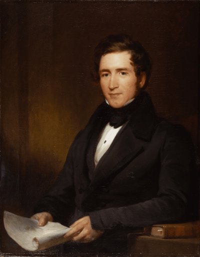 Retrato de Sir Joseph Paxton, mayo 1836 de Henry Perronet Briggs