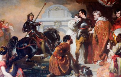 El desafío de Rodomonte a Rogero de Henry Perronet Briggs