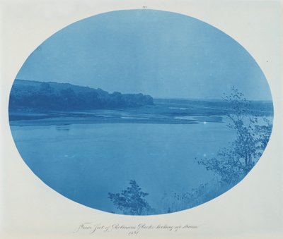 Desde el pie de la roca de Robinson mirando río arriba de Henry Peter Bosse