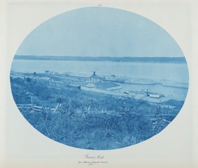 Guard Rock, Canal de los Rápidos de Des Moines L.W. de Henry Peter Bosse