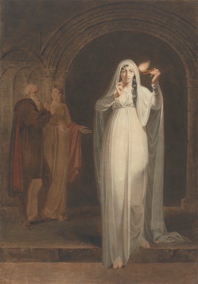 La escena del sonambulismo en Macbeth de Henry Pierce Bone