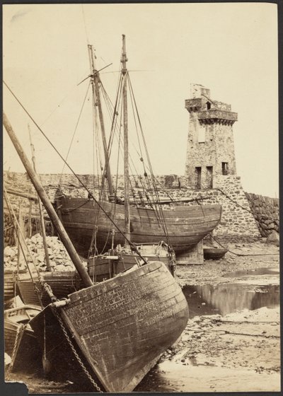 [Barcos en un puerto] de Henry Pollock