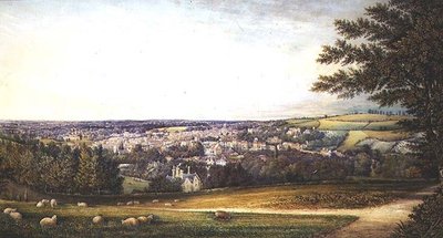 Guildford desde el suroeste de Henry Prosser