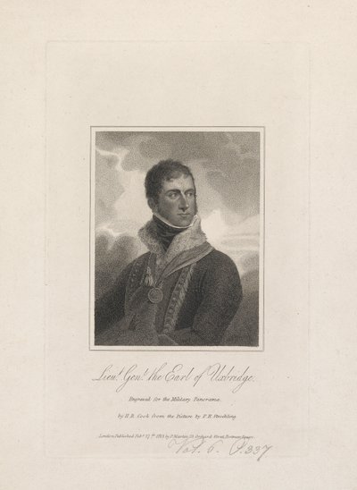 Teniente General, Henry Paget, Conde de Uxbridge de Henry R. Cook