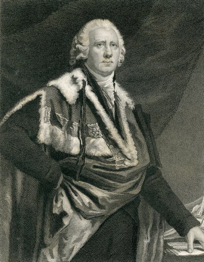 Henry Dundas, grabado por S. Freeman, de 