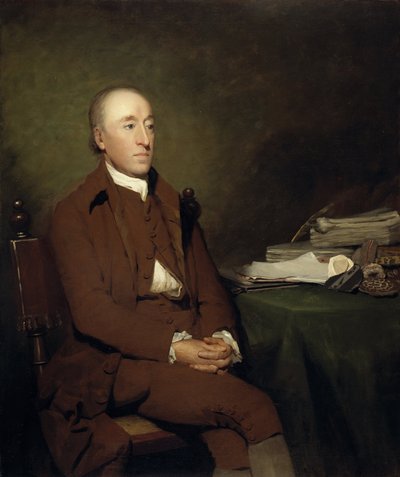 James Hutton, 1726-1797. Geólogo de Henry Raeburn