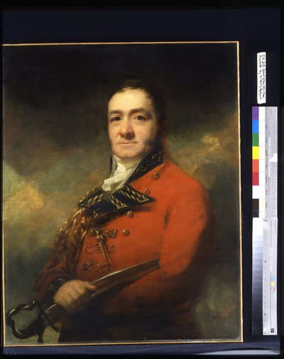 General de División Charles Reynolds (óleo sobre lienzo) de Henry Raeburn