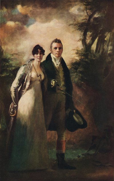 Sr. y Sra. Robert Campbell de Kailzie, c1805, 1926 de Henry Raeburn