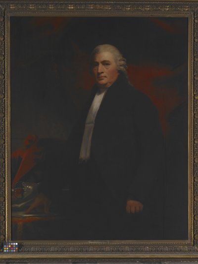 Retrato de Lord Robert Blair (óleo sobre lienzo) de Henry Raeburn