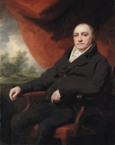 Retrato de un caballero, tradicionalmente identificado como Dr. Black o Dr. Blake de Henry Raeburn