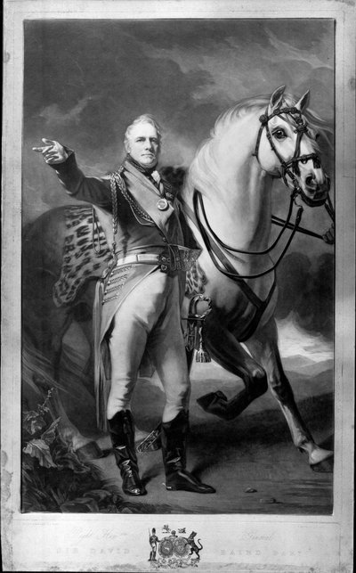 Sir David Baird Bart GCB, KC Coronel del 24º Regimiento, 1811 de Henry Raeburn