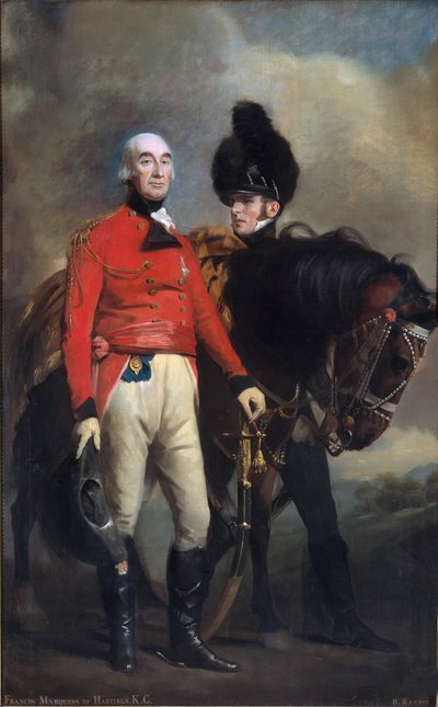 Sir Francis Rawdon-Hastings, 2º Conde de Moira, c.1813 de Henry Raeburn