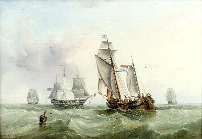 Embarcaciones Holandesas y Británicas de Henry Redmore