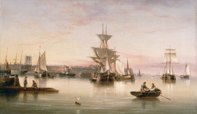 Hull desde el Humber de Henry Redmore