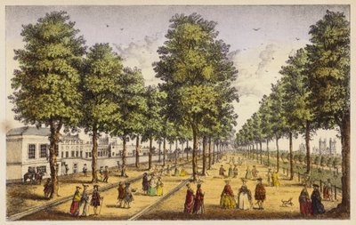 El Palacio Real de St James junto al parque, Londres de Henry Roberts