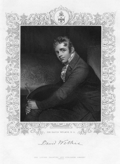Sir David Wilkie 1785-1841, pintor escocés, siglo XIX de Henry Robinson