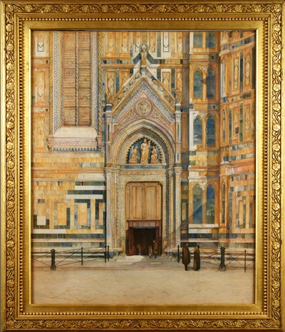 La Puerta Sur del Duomo, Florencia, Italia de Henry Roderick Newman