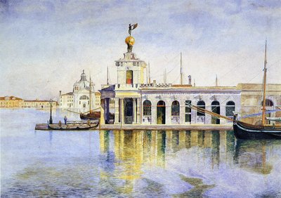 Venecia, la Dogana, 1874 de Henry Roderick Newman