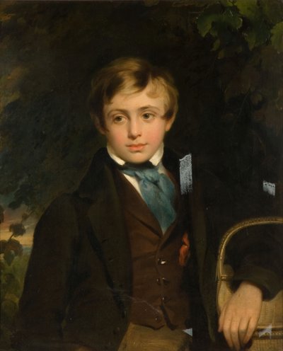 El chico mensajero, 1839 de Henry Room