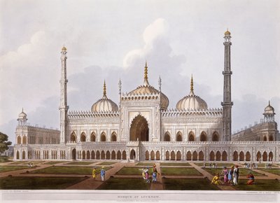 Mezquita en Lucknow, 1824 de Henry Salt