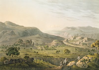El Paso de Atbara en Abisinia, grabado por Daniel Havell, 1809 de Henry Salt