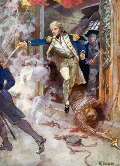 La Batalla de San Vicente de Henry Sandham