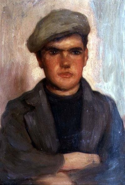 Niño con gorra de Henry Scott Tuke