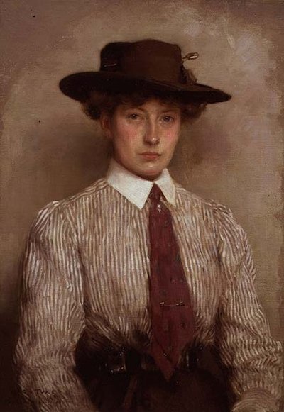 Retrato de la Sra. Hamilton de Henry Scott Tuke