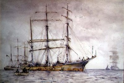 Escena de navegación de Henry Scott Tuke