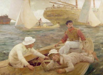 El regreso a casa, 1902 de Henry Scott Tuke