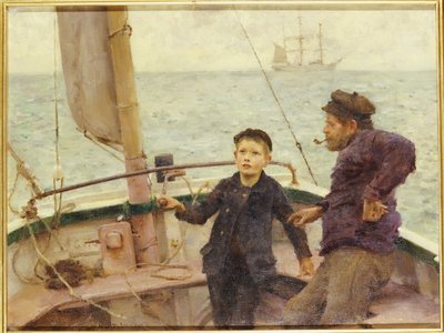 La lección de navegación de Henry Scott Tuke