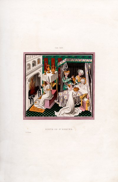 Nacimiento de San Edmundo, 1433, 1843 de Henry Shaw
