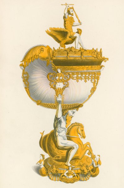 Copa, en la Colección de Su Majestad en Windsor, c.1530 de Henry Shaw