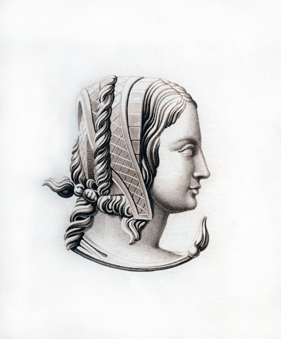 Tocado, principios del siglo XVI, 1843 de Henry Shaw