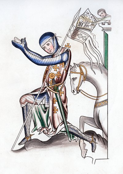 Caballero, finales del siglo XII, 1843 de Henry Shaw