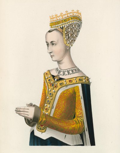 Margarita, Reina de Jacobo III de Escocia de Henry Shaw