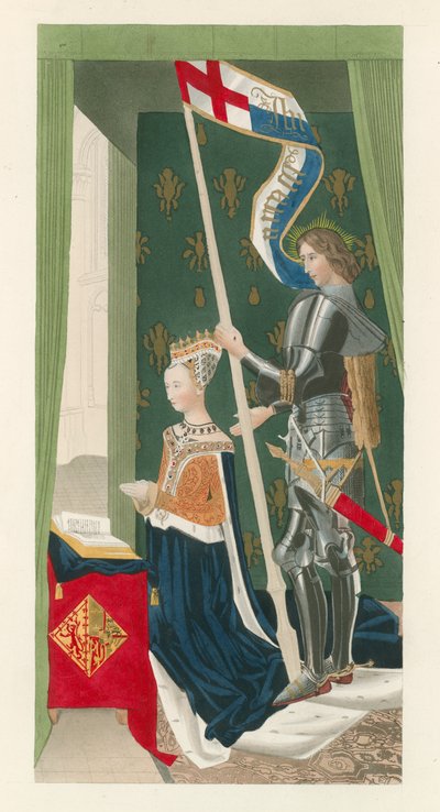 Reina Margarita de Escocia, c. 1483 de Henry Shaw